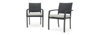 Portofino® Casual Set of 6 Sunbrella® Outdoor Dining Chairs - Dove